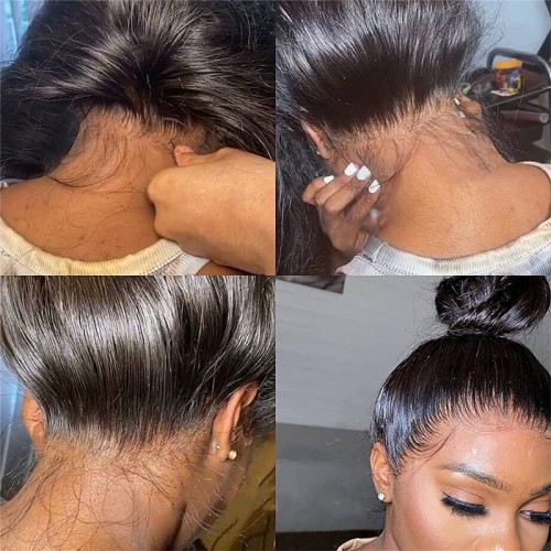 Straight Transparent 360 Lace Front Wig Human Hair Wigs | Human Hair Wig | Lace Front